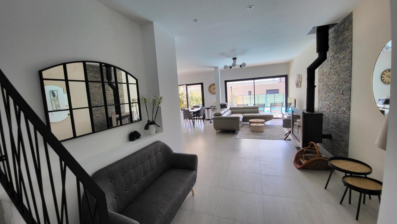Villa 4 chambres piscine privée à 400m de la plage dans une résidence neuve Conca Exterior foto