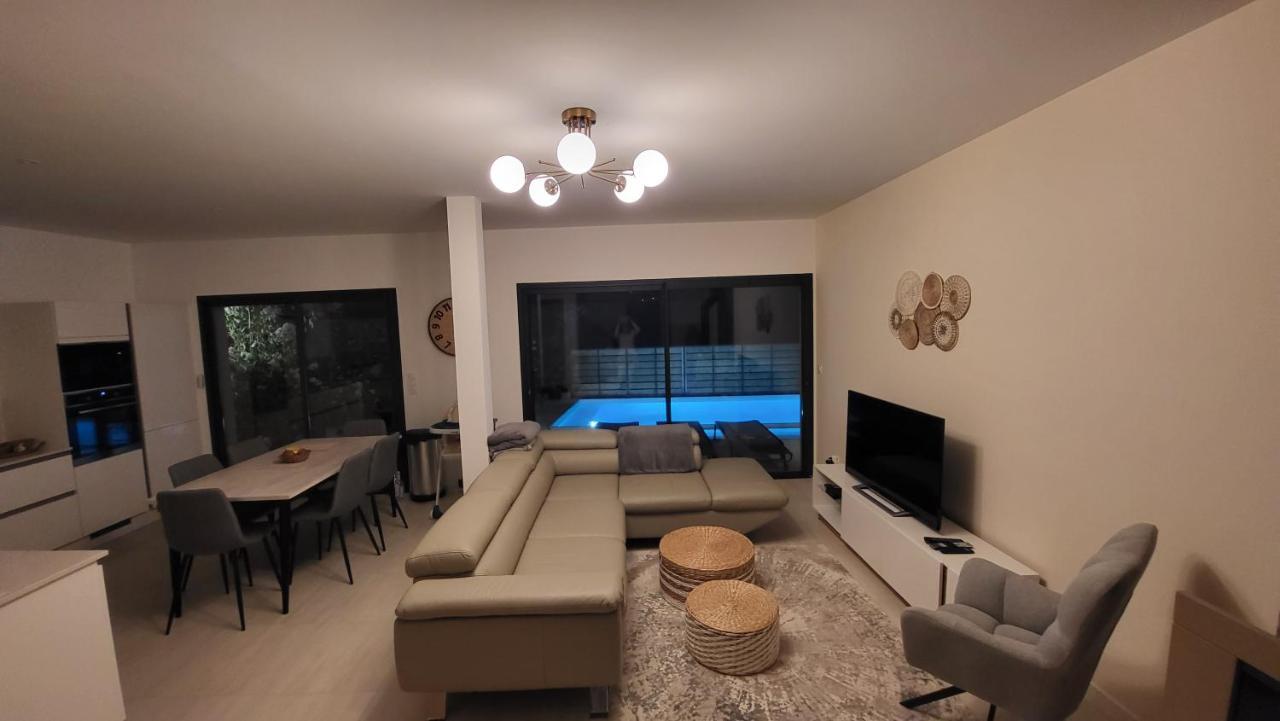 Villa 4 chambres piscine privée à 400m de la plage dans une résidence neuve Conca Exterior foto