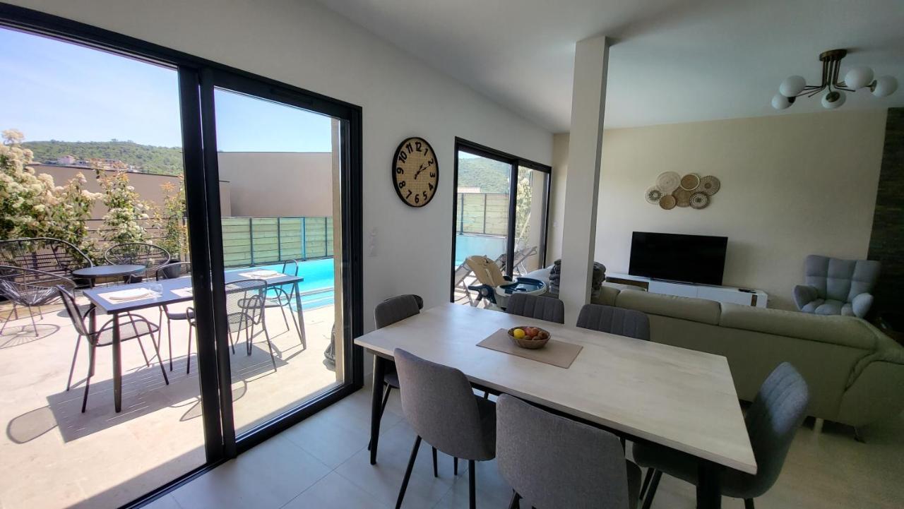 Villa 4 chambres piscine privée à 400m de la plage dans une résidence neuve Conca Exterior foto
