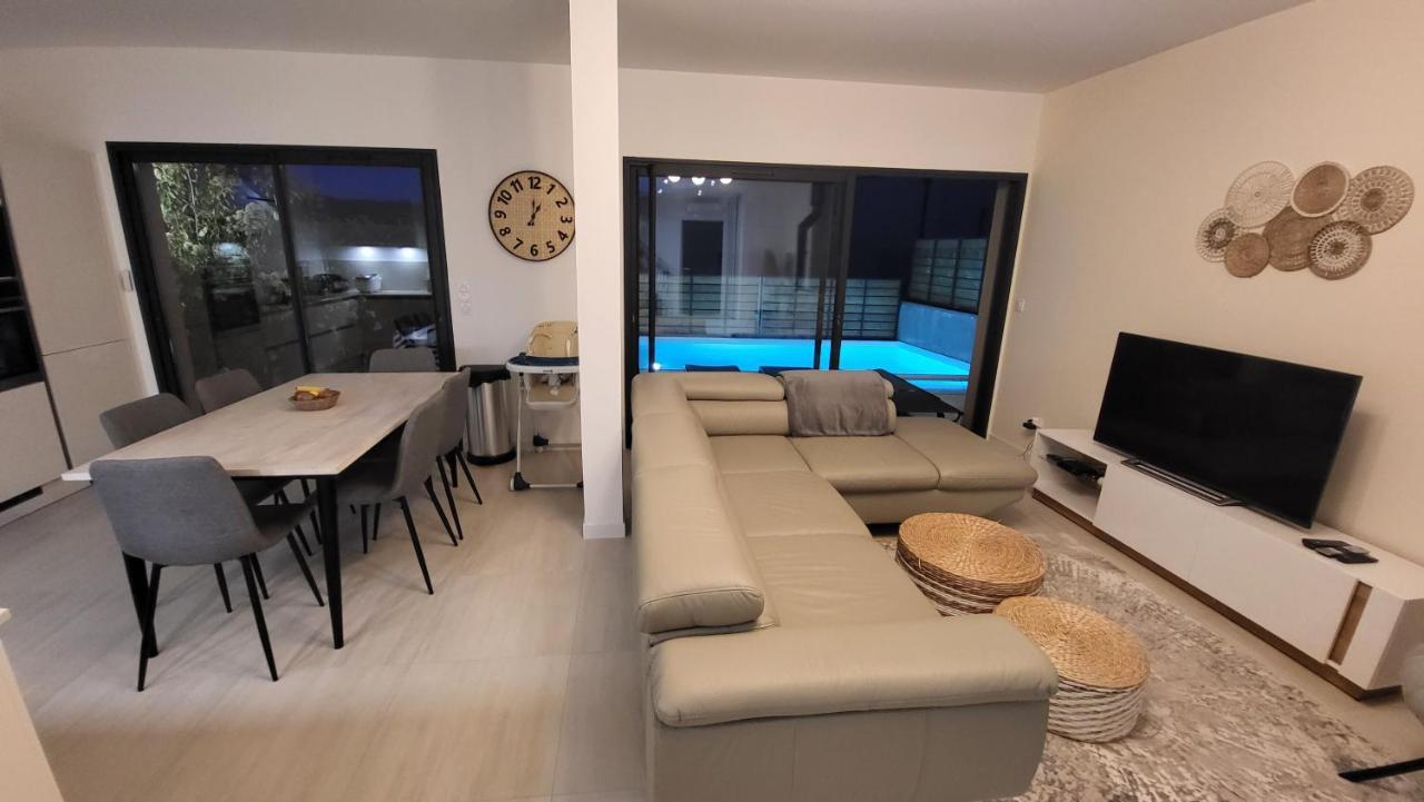 Villa 4 chambres piscine privée à 400m de la plage dans une résidence neuve Conca Exterior foto