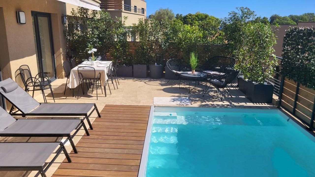 Villa 4 chambres piscine privée à 400m de la plage dans une résidence neuve Conca Exterior foto