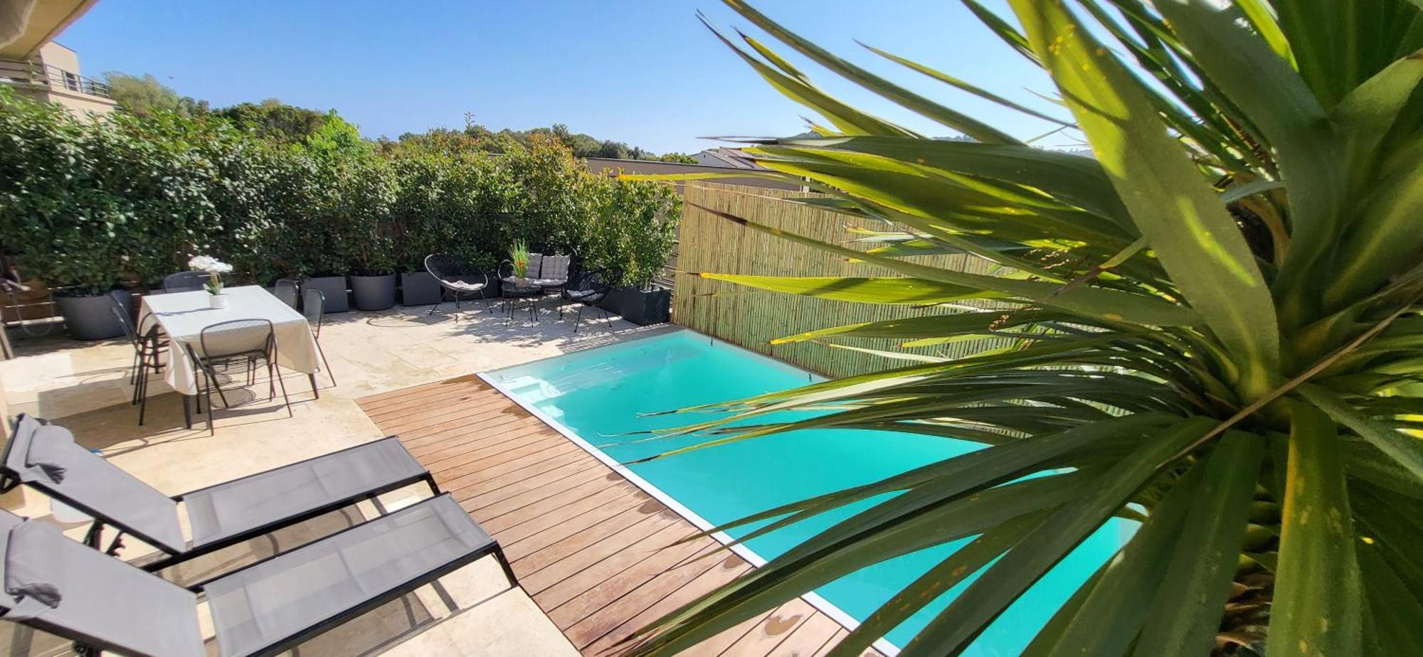Villa 4 chambres piscine privée à 400m de la plage dans une résidence neuve Conca Exterior foto