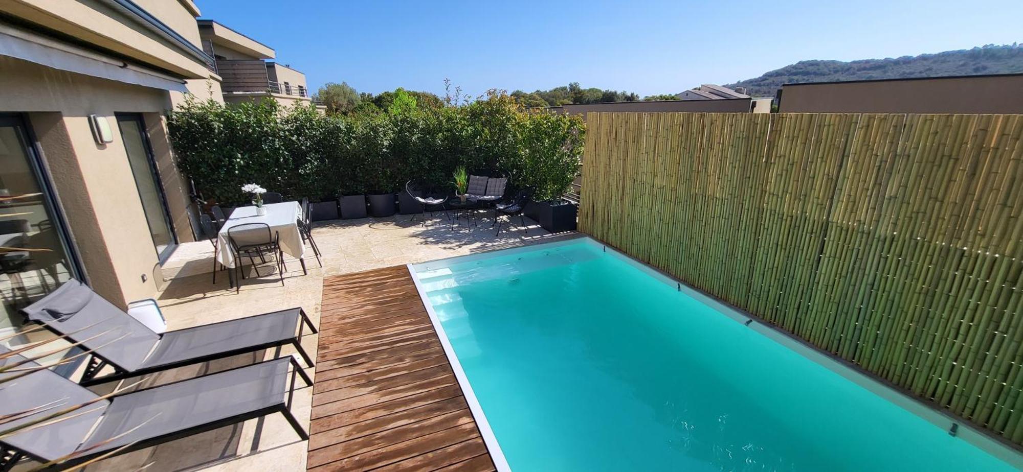 Villa 4 chambres piscine privée à 400m de la plage dans une résidence neuve Conca Exterior foto