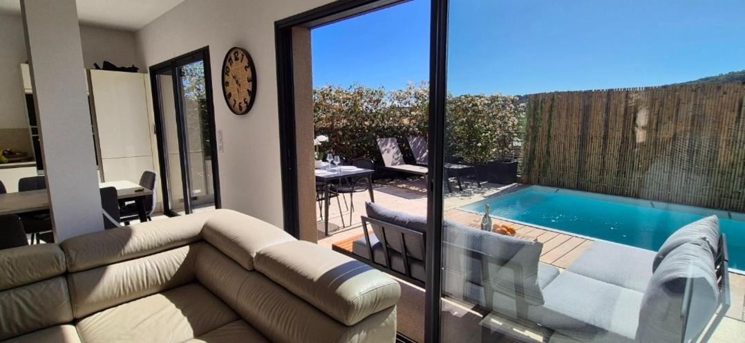 Villa 4 chambres piscine privée à 400m de la plage dans une résidence neuve Conca Exterior foto