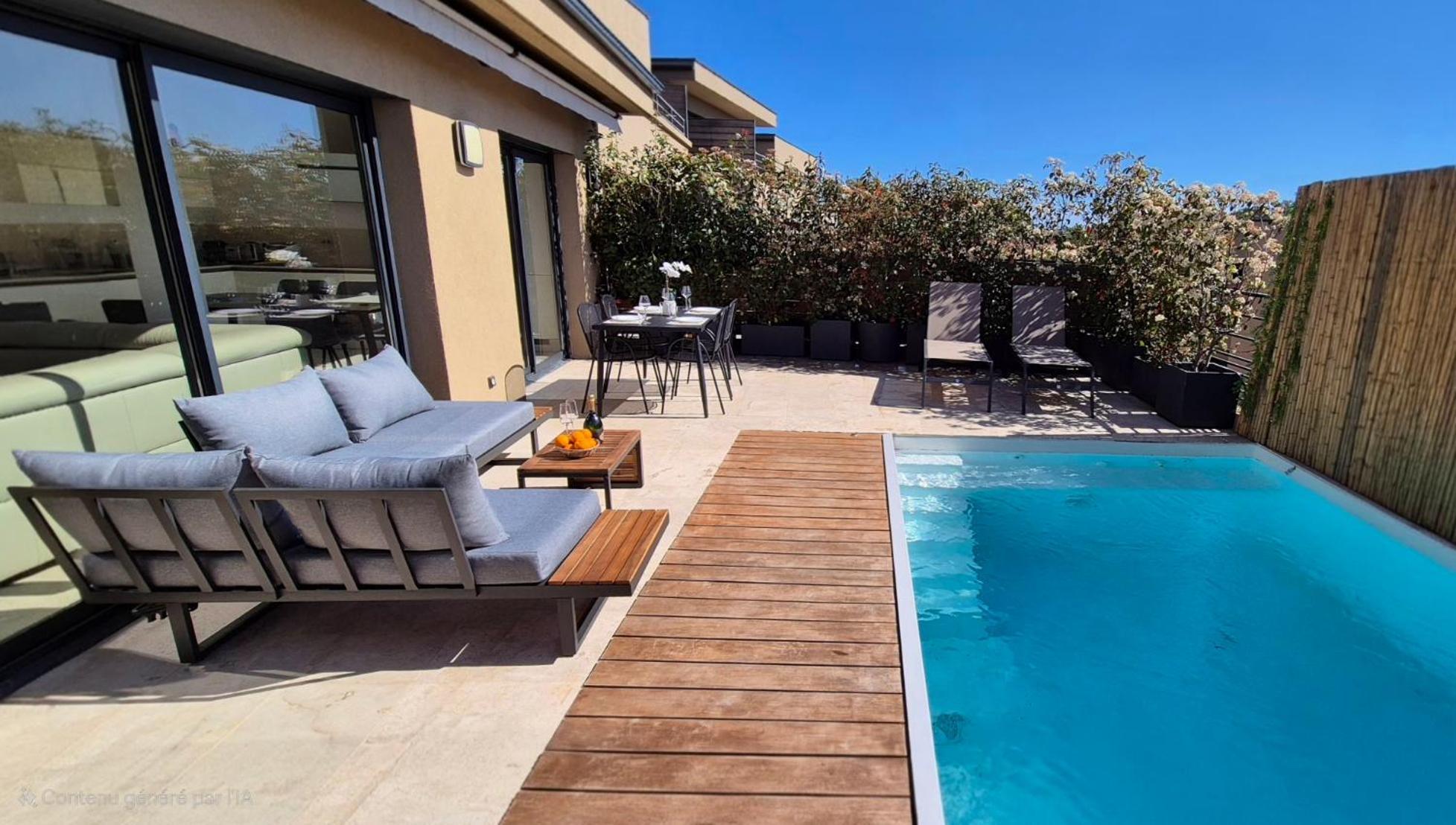 Villa 4 chambres piscine privée à 400m de la plage dans une résidence neuve Conca Exterior foto