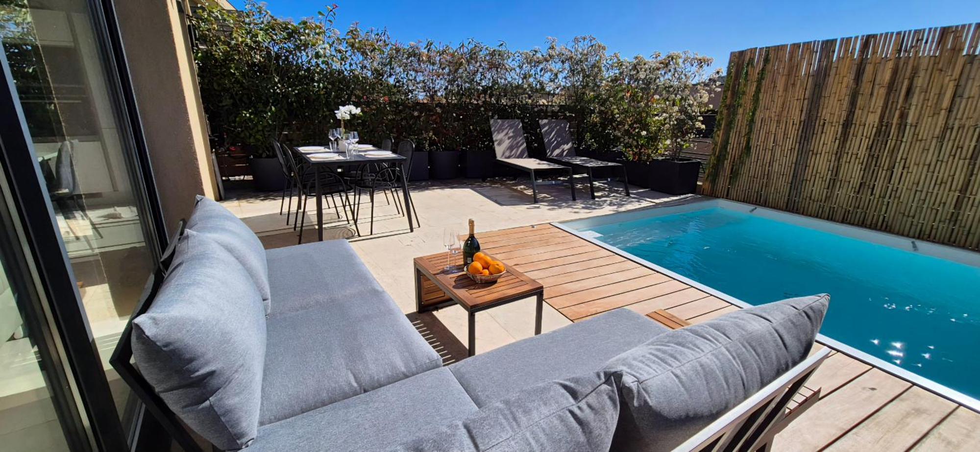 Villa 4 chambres piscine privée à 400m de la plage dans une résidence neuve Conca Exterior foto
